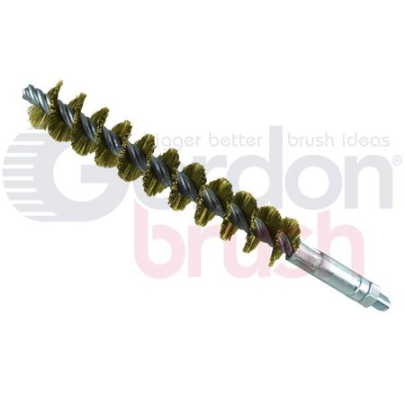 GORDON BRUSH 1/2" Brush Diameter Condenser Tube Brush - Brass 41012